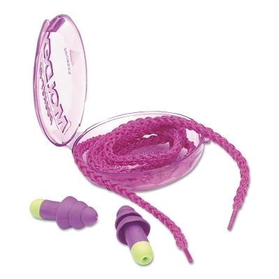 ROCKET REUSABLE EARPLUGCLOTH CORDED